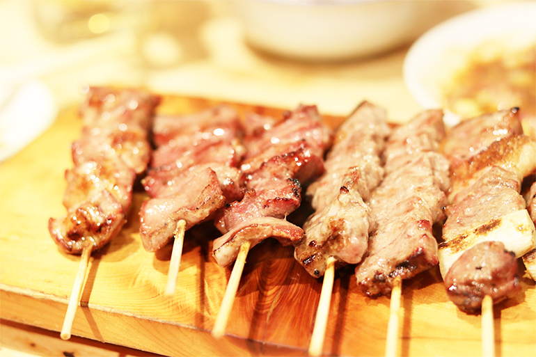 もつ焼きウッチャン　もつ焼き