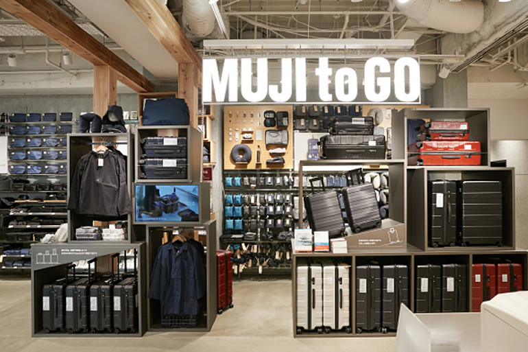 無印良品　渋谷店入り口