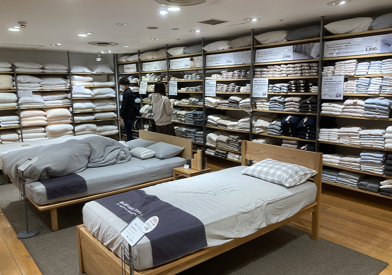 無印良品　店新宿地下