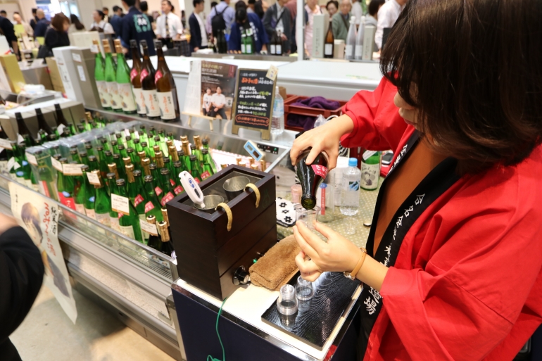 日本橋高島屋　日本酒まつり