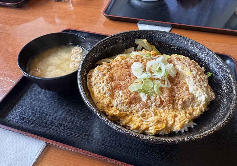 天然温泉 満天の湯　カツ丼