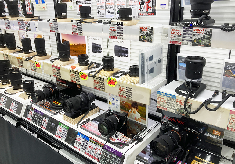 ヨドバシ秋葉原　カメラ売り場