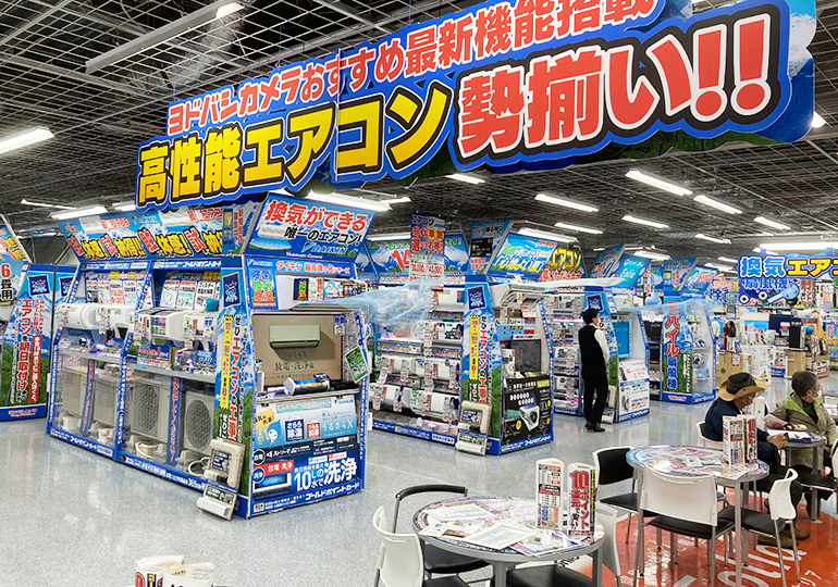 ヨドバシ秋葉原　エアコン