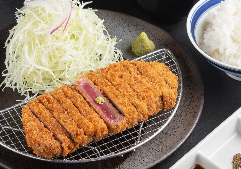 勝牛 牛ロースカツ膳