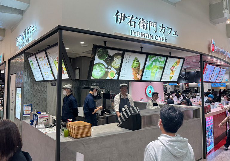 ららぽーと船橋　伊右衛門カフェ