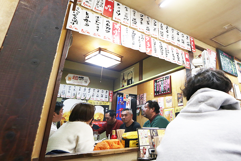 厳選もつ酒場 エビス参 エコー仲見世店