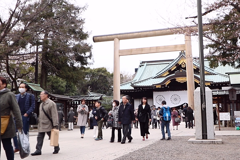 靖国神社の桜