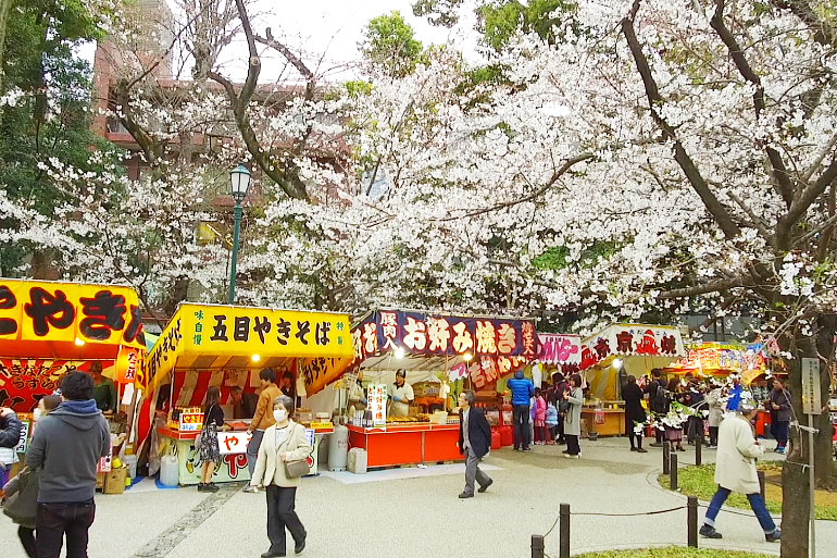 靖国神社　出店