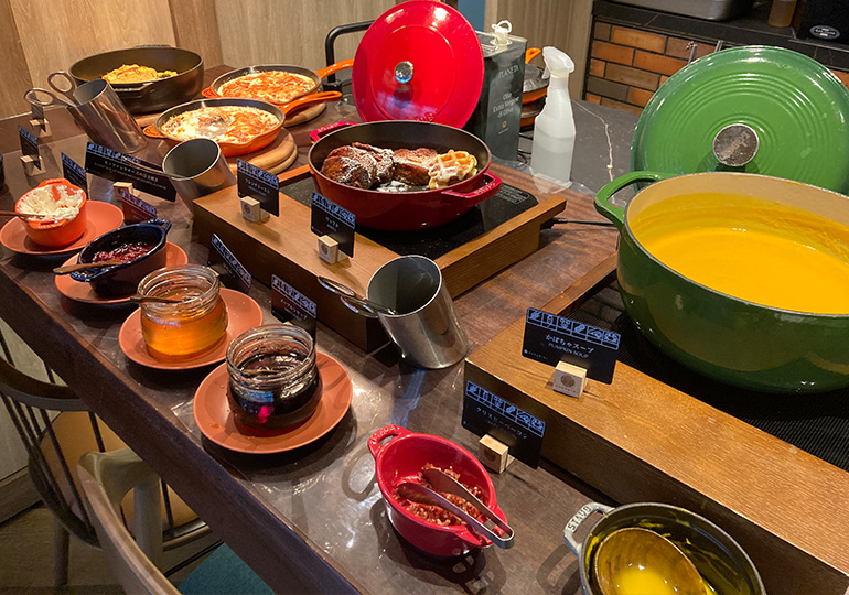 ホテルインディゴ軽井沢　朝食