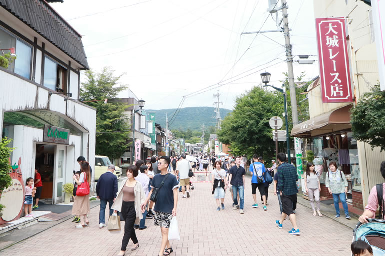 旧軽井沢銀座