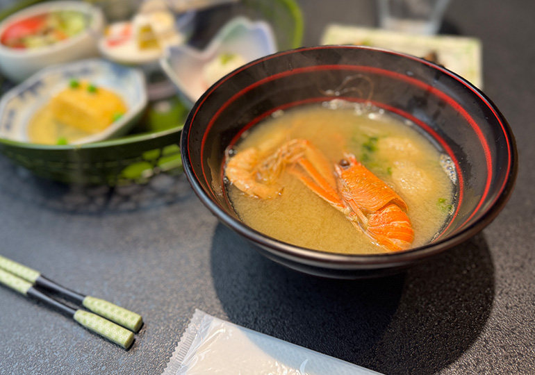 今宵 朝食