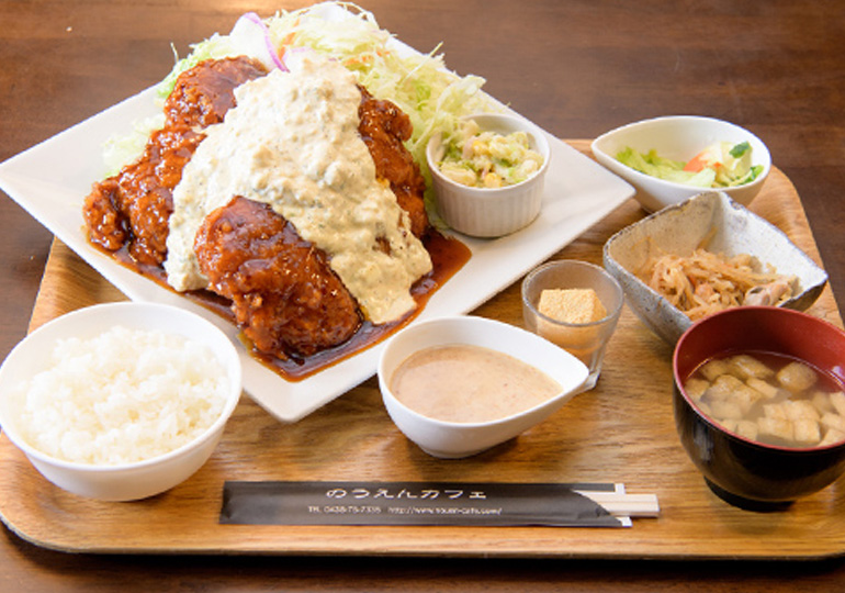 チキンカツ南蛮風定食
